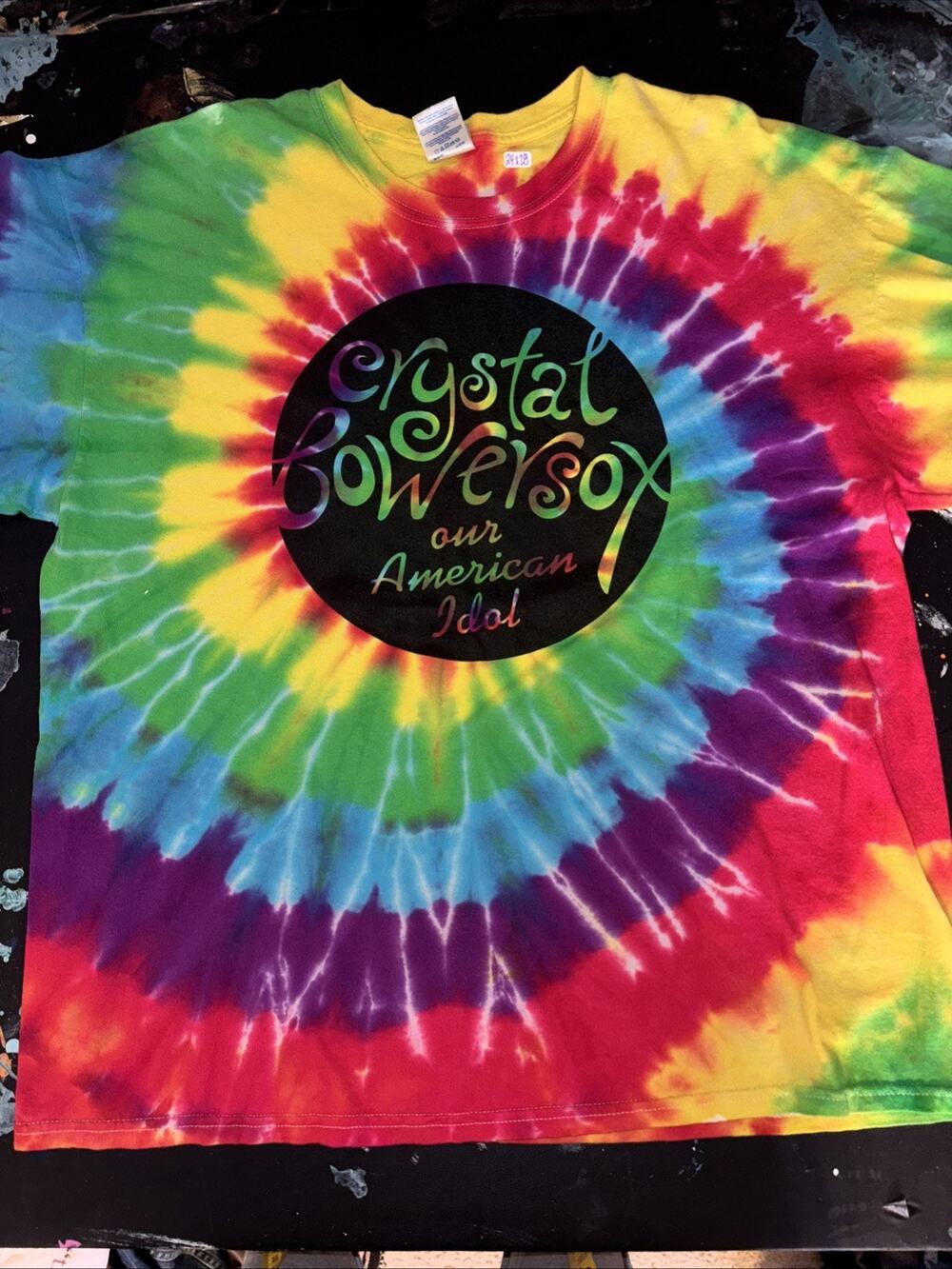 2010 Crystal Bowersox American Idol Hometown Heroes Tie Dye XL RARE!